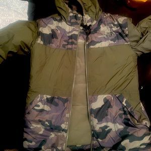 Reversible North Face Puffer Jacket